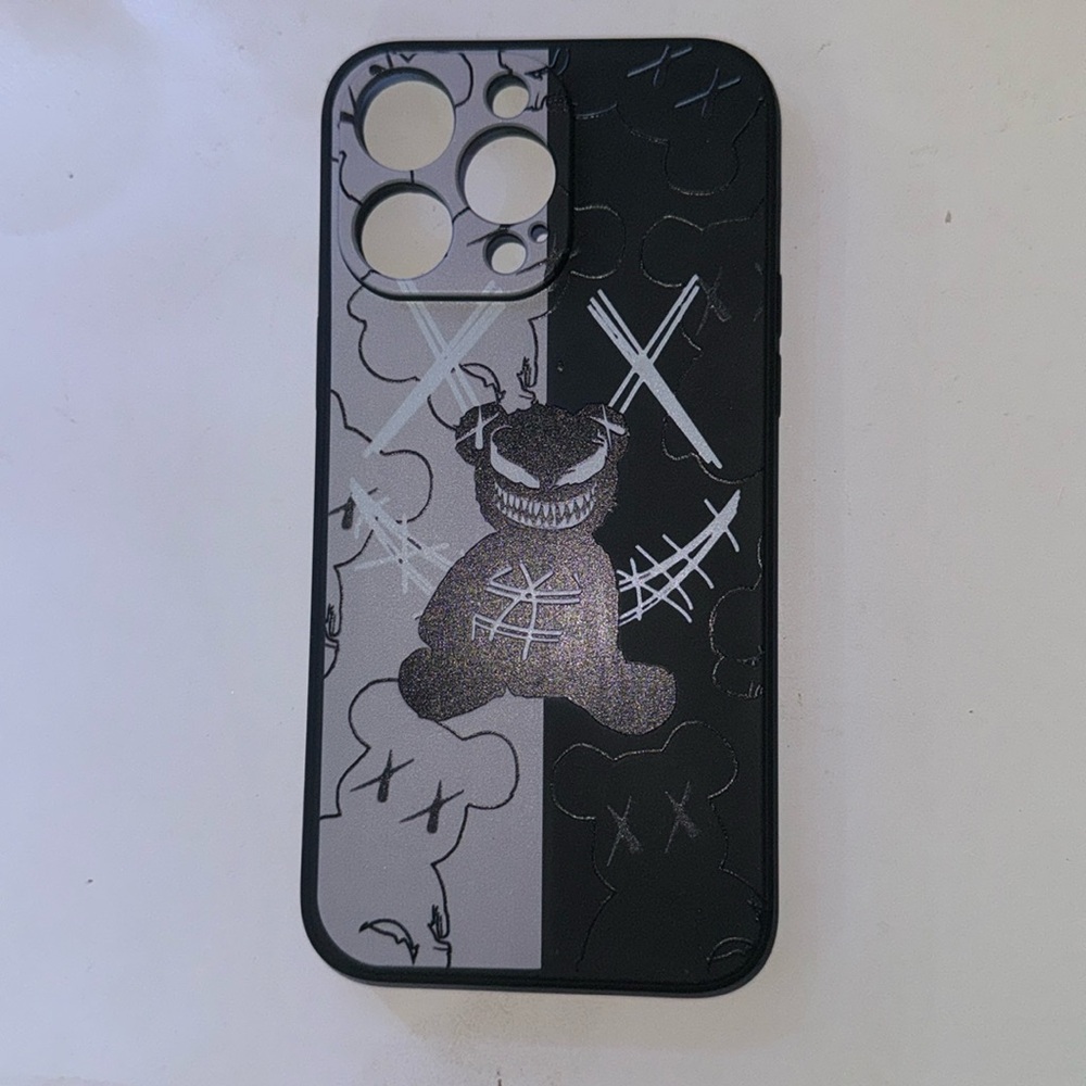 teddy bear iphone 14 pro max phone case